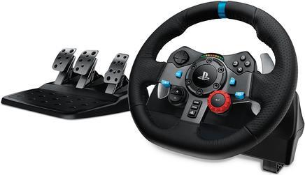 Logitech G G29 Nero USB 2.0 Sterzo + Pedali Analogico PC, PlayStation 4, Playstation 3 (G29 DRIVING FORCE RACING WHEEL)