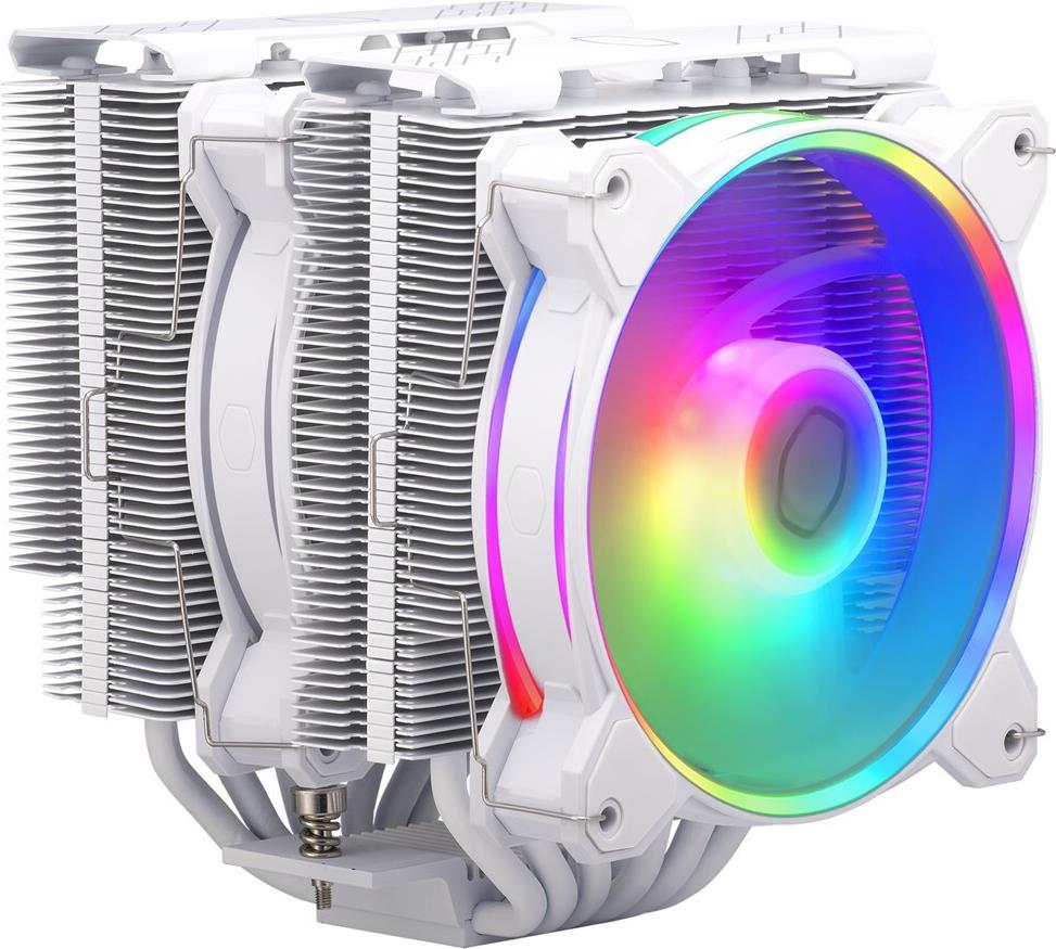 VENTILATEUR PROCESSEUR COOLER MASTER HYPER 622 HALO WHITE ARGB (BLANC)