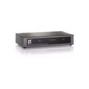 LevelOne ViewCon ADE-8208 8-Port DVI Broadcaster with Audio - Erweiterung für Video/Audio - 8 Anschlüsse - extern - bis zu 70 m - 1U (ADE-8208)