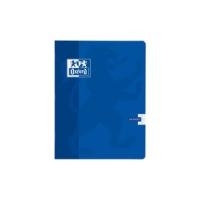 Oxford Schulheft, 240 x 320 mm, kariert, 48 Blatt, mit Rand Optik Paper 90 g-m2, seidenmatt, extra weiß, Kartondeckel (287355)