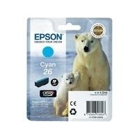 ORIGINAL Epson Cartuccia d'inchiostro ciano C13T26124012 26 300 Seiten 45ml standard