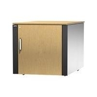 Schneider Electric APC NetShelter CX Mini - Rack mit Stromverteilungseinheit - Dunkelgrau, Oak - 12U (AR4000MVX431)