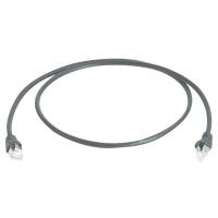 Telegärtner MP8 FS 600 - Patch-Kabel - RJ-45 (M) - RJ-45 (M) - 2,0m - SFTP -Cat.7 Rohkabel - verseilt - Schwarz (L00001A0089)