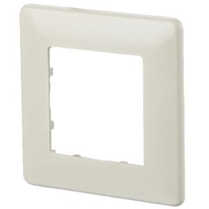 BTR 1x Abdeckplatte f. E-DAT modul Anschlussdosen pws CAT.6 modular, perlweiss - 1 Stück (820395-0101-I)