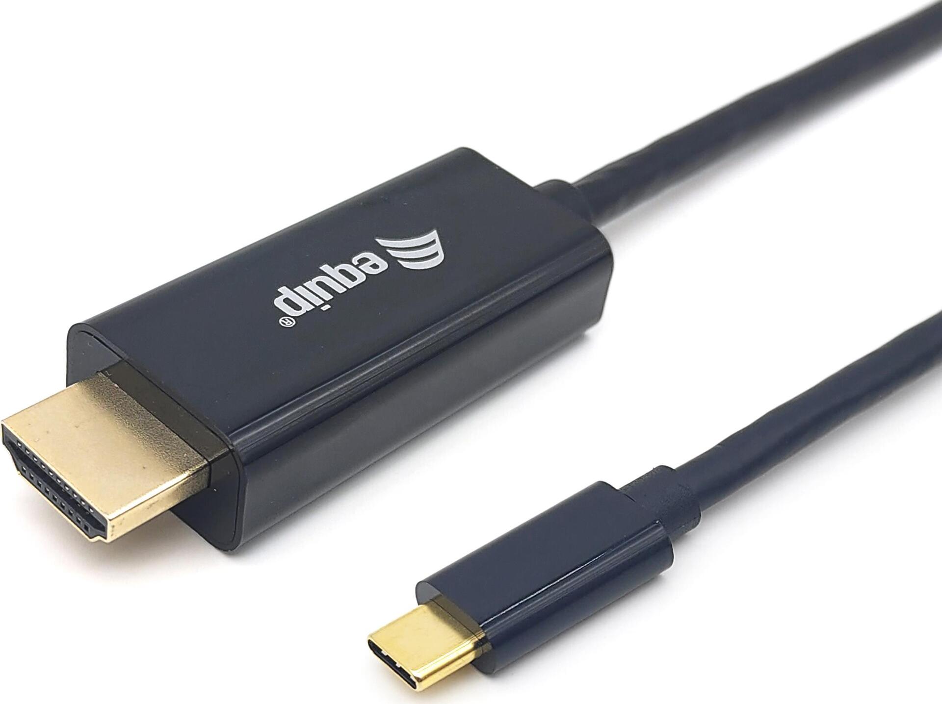 Equip 133411 cavo e adattatore video 1 m USB tipo-C HDMI tipo A Standard Nero Equip 133411 USB-C to HDMI Cable M/M 10m 4