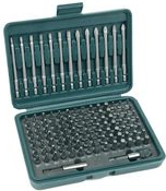 BRÜDER MANNESMANN Bit-Box-Satz, 113-teilig, in einer Box Bits aus hochwertigem S2 Stahl, Gewicht: 1.800 g - 1 Stück (29830)