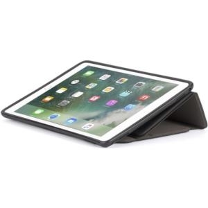 Griffin Survivor Rugged Folio - Flip-Hülle für Tablet - widerstandsfähig - Polycarbonat, thermoplastisches Polyurethan - Schwarz - für Apple 10.5  iPad Pro (GB43544)