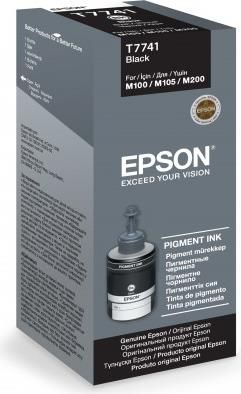 Epson T7741 140 ml Schwarz Nachfülltinte für Epson L1455 ...