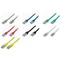 cavo patch shiverpeaks BASIC-S Cat. 6 S/FTP rosso 200 m Spina RJ45 - Spina RJ45 cappuccio fuso senza alogeni - 1 pezzo (BS75726