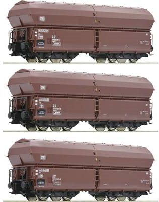 Roco 76079 H0 3er-Set Selbstentladewagen der DB (76079)