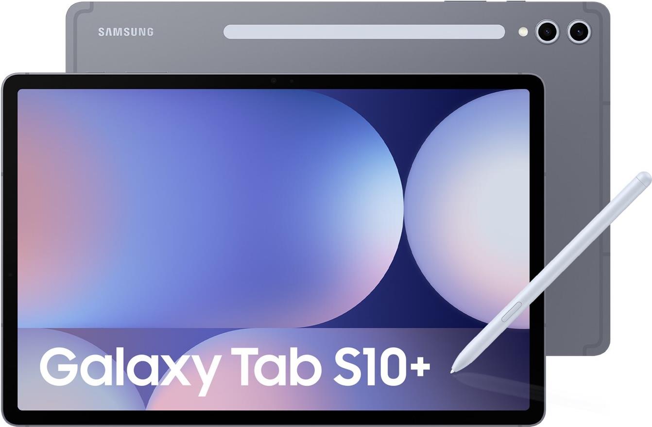 Samsung Galaxy Tab S10 Tablet AI Display 12.4" Dynamic AMOLED 2X Wi-Fi RAM 12GB 512GB 10.090 mAh Android 14 IP68 Gray Versione