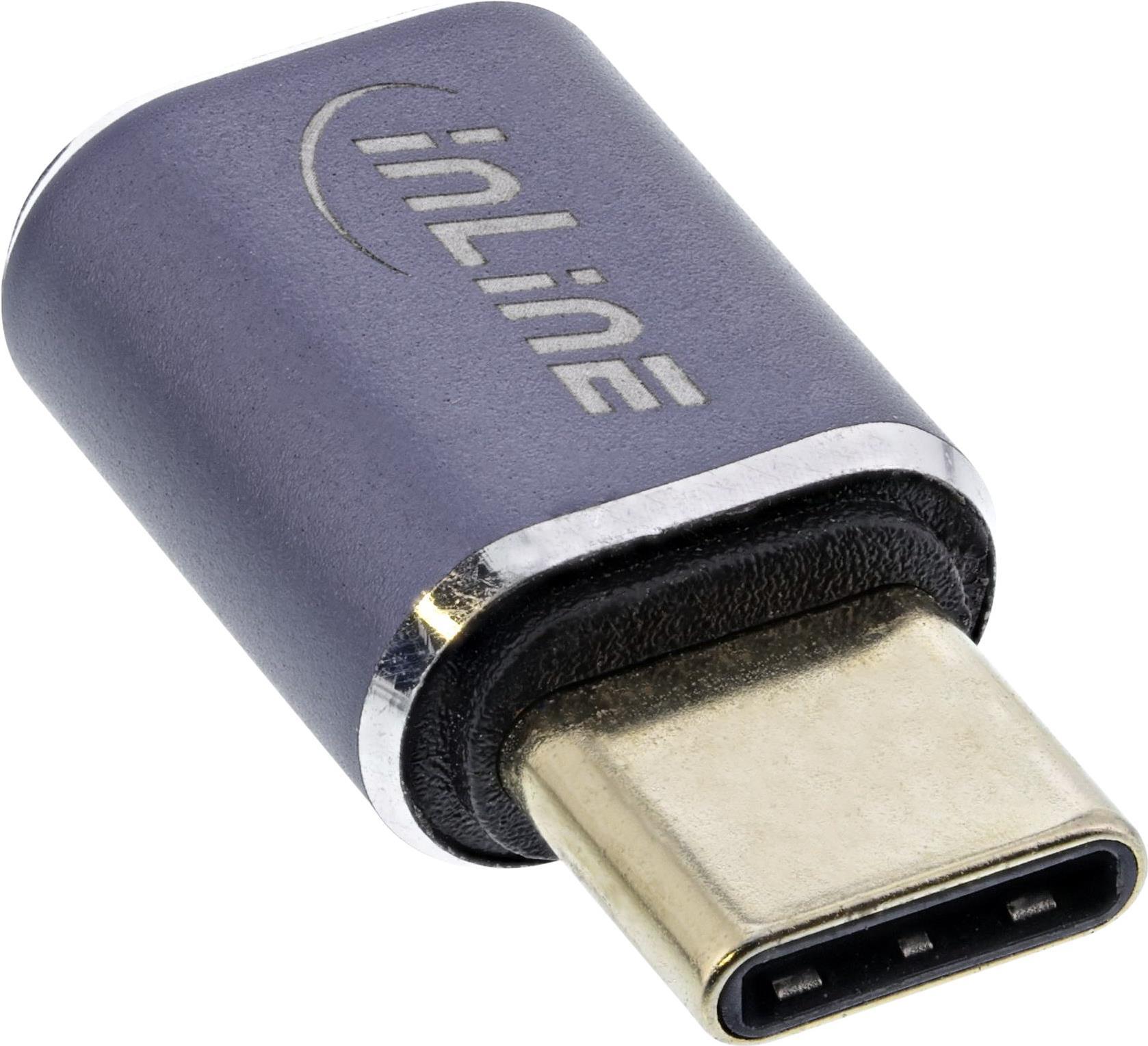 Adattatore USB4 - presa USB-C - alluminio - grigio