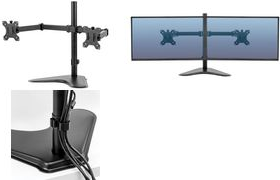 Professional Series Free-standing Dual Horizontal Monitor Arm - Aufstellung für 2 Monitore - Schwarz - Bildschirmgröße: bis zu 76,2 cm (bis zu 76,20cm (30) ) (8043701) Professional Series Free-standing Dual Horizontal Monitor Arm - Aufstellung für 2 Monitore - Schwarz - Bildschirmgröße: bis zu 76,2 cm (bis zu 76,20cm (30) ) (8043701)