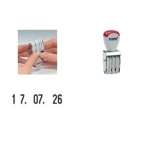 trodat Datumstempel Classic 54216 17x4mm silber
