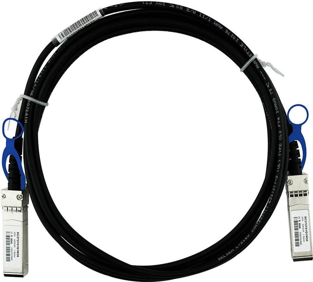 Cavo InfiniBand BlueOptics SFP28-DAC-2M-BC-BL Nero (SFP28-DAC-2M-BC-BL)