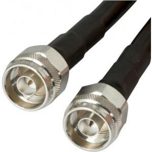 ALLNET ALL-CAB-NM-NM3-RG8 - N-Type - N-Typ - Männlich/männlich - Schwarz - Silber (ALL-CAB-NM-NM3-RG8)