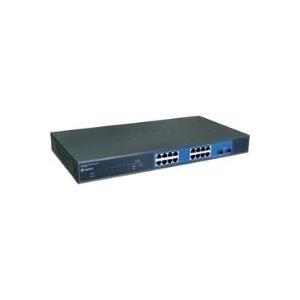 TRENDnet TEG 160WS - Switch - verwaltet - 16 x 10/100/1000 - Desktop (TEG-160WS)