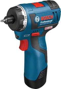 Bosch GSR 10,8 V-EC HX Professional - Bohrer/Schrauber - schnurlos - 2 Geschwindigkeiten - 1/4 -Inbuseinsatz - 20 N·m - 2 Akkus - 10.8 V