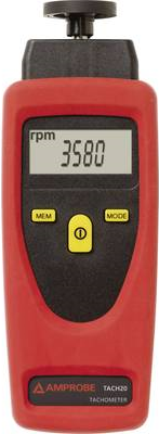 Beha Amprobe 3311961 Drehzahlmesser mechanisch, optisch 1 - 19999 U/min 1 - 99999 U/min Werksstandard (ohne Zertifikat) (3311961)