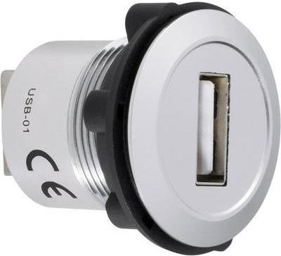 Conrad USB-Einbaubuchse Buchse, Einbau USB-01 USB-Buchse Typ A auf USB-Buchse Typ A Inhalt: 1 St. (92007P1)