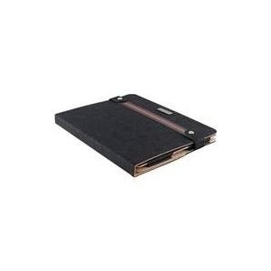MODECOM CALIFORNIA YOUNG - Flip-Hülle für Tablet - Schwarz - für Apple iPad (3. Generation), iPad 2