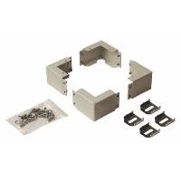 Conteg Set of universal corners - Ecken-Kit für Rack-Fußleiste (DP-PR-100)